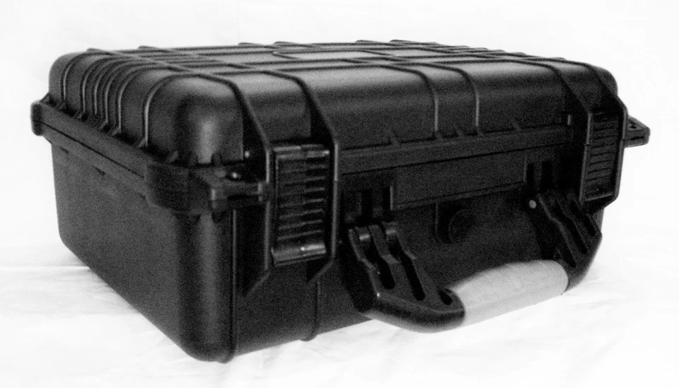 Tactical Case 16 Inch Black, Cubed Foam Interior for Equipment Weather/Water  - Image 1 of 1