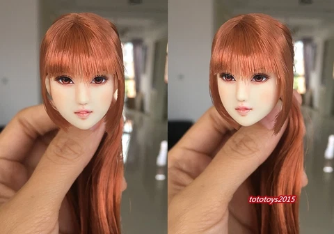 Obitsu 1:6 Anime Beauty Girl Head Sculpt Fit 12'' Female PH UD LD Action Figure Cover
