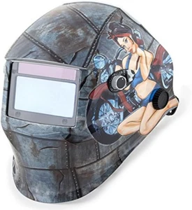 Shop Iron 45000 solarbetriebener Schweißhelm mit automatischer Verdunkelung - Bild 1 von 2