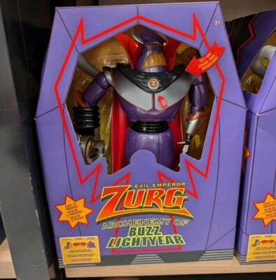NEW 2025 Disney Parks Evil Emperor Zurg Buzz Lightyear Toy Lights Sound 💥 - Image 1 of 4