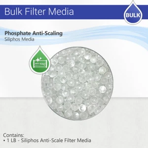 Max Water 1 Lbs Siliphos Anti-Scale Filter Media 1-Pound Slow Phos Polyphosphate - Picture 1 of 1