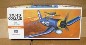 Hasegawa 1:72 F4U-1D Corsair US Navy/Marine Corps Fighter detaillierter Komplettsatz - Bild 1 von 6