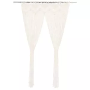 Makramee Vorhang 140×240 cm Baumwolle - Bild 1 von 3