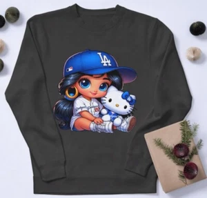 Dodger Hello Kitty Sweater Many Sizes And Colors Available - Picture 1 of 1