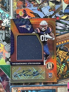 2021 Panini Gold Standard Jumbo RPA /149 Rhamondre Stevenson RC #RJJ-RS Patriots