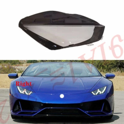 Right Front Headlamp Lens Shell+Sealant Glue For Lamborghini Huracan 2015-2020 - Image 1 of 4