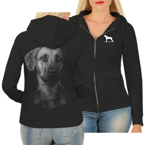 Frauen Kapuzenjac​ke Rhodesian Rhodesian Ridgeback doglover dogmum Hund Geschenk - Bild 1 von 4