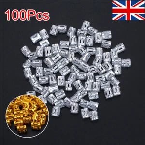 100 pcs Hair Jewelry Braid Rings Cuffs Pendants Dreadlocks Beads Accessories UK. - Picture 1 of 14