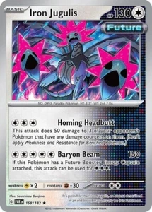 Iron Jugulis 158/182 Paradox Rift Holo Rare NM Pokemon DNA GAMES - Picture 1 of 1