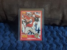 Steve Young 1989 Score Card #212. Niners
