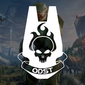 Halo 3 ODST Emblem Logo Vinyl Decal Sticker