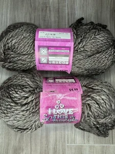 I Love This Chunky hilo súper suave 2 madejas 3,5 oz moca - Imagen 1 de 1