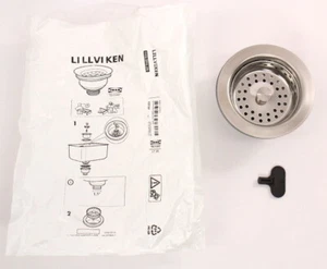 NEW Ikea LILLVIKEN Sink Strainer w/ Stopper - 503.254.26 - Picture 1 of 4