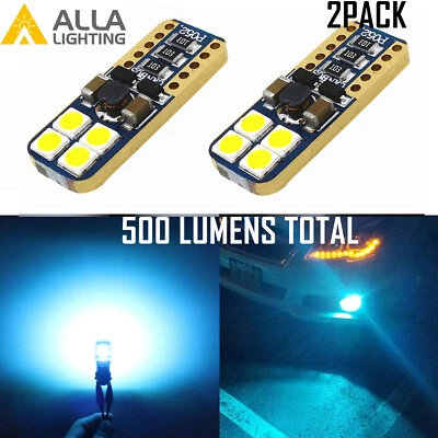 Allá Lighting LED 194168 2821B Bombilla de luz de estacionamiento, AZUL CLARO/AZUL HIELO/AZUL CIELO Foto 1 de 3