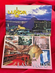 Luxor Las Vegas Nevada 2 Unposted Post cards - Picture 1 of 6