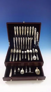 Royal Danish by International Sterling Silver Flatware Set 8 Service 65 Pieces - Picture 1 of 10