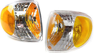 New Corner Lights Lamps Set of 2 Driver & Passenger Side LH RH Mountaineer Pair