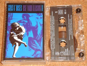 GUNS N' ROSES - Use Your Illusion II - cassette tape album - Picture 1 of 1