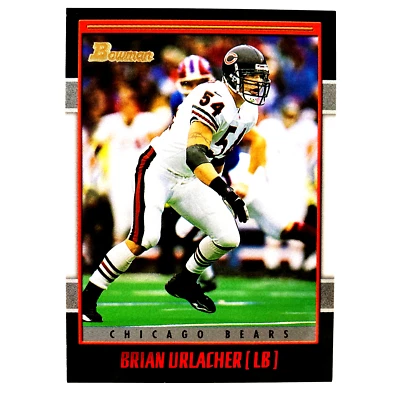 Brian Urlacher 2001 Bowman Card #61 NFL HOF Chicago Bears - Image 1 of 2