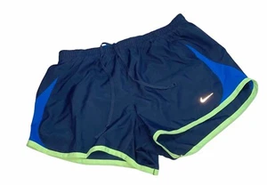 Nike Womens Lined Running Shorts Blue Sz S - Picture 1 of 6