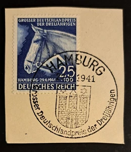 Germany Semi-Postal Scott# B191, used, dtd 22.6.1941, nice Hamburg cancel - Picture 1 of 2