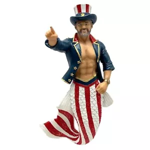 December Diamonds 55-55472 Guncle Sam Merman Ornament, 7 Inches - Picture 1 of 1