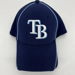 New Era Stretch Fit Hat Men's L/XL Blue Tampa Bay Rays Batting Practice 39Thirty - Picture 1 of 7