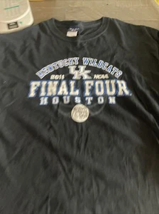 Kentucky Basketball 2011 Final Four Russell Athletic T Shirt Mens Size L dc7 - Picture 1 of 3