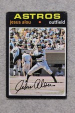 1971 Topps #337 JESUS ALOU HOUSTON ASTROS - Vintage Baseball Card