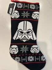 Christmas Stocking  Star Wars Darth Vader Kids 16” New with Tags