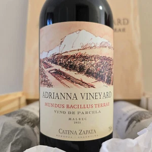 MUNDUS BACILLUS TERRAE CATENA ZAPATA 2021 - MALBEC ARGENTINA 1 x 750 ml - Bild 1 von 3