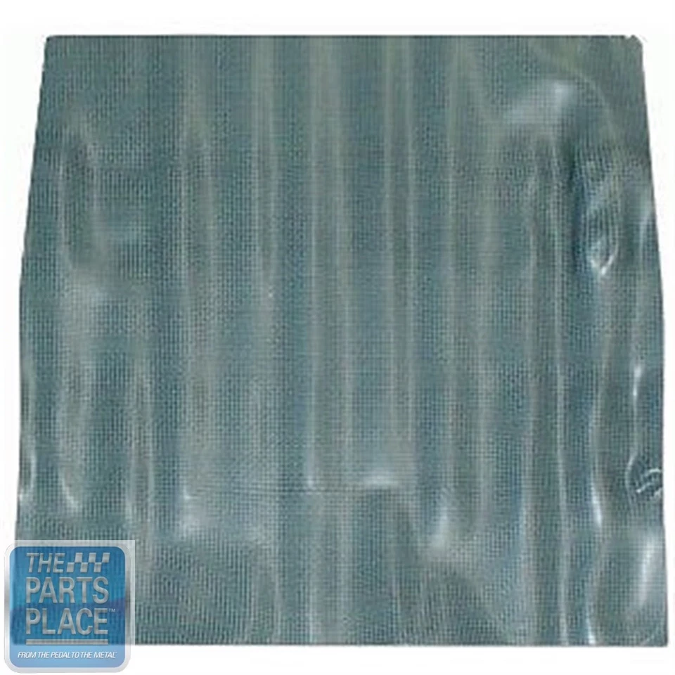 1967 Chevrolet Nova / Chevy II Tapete de Borracha Estilo de Fábrica - Aqua / Preto - Imagem 1 de 1