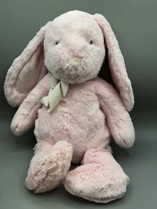Pottery Barn Kids PBK Super Soft PINK Bunny Rabbit Plush Toy Doll - Picture 1 of 3