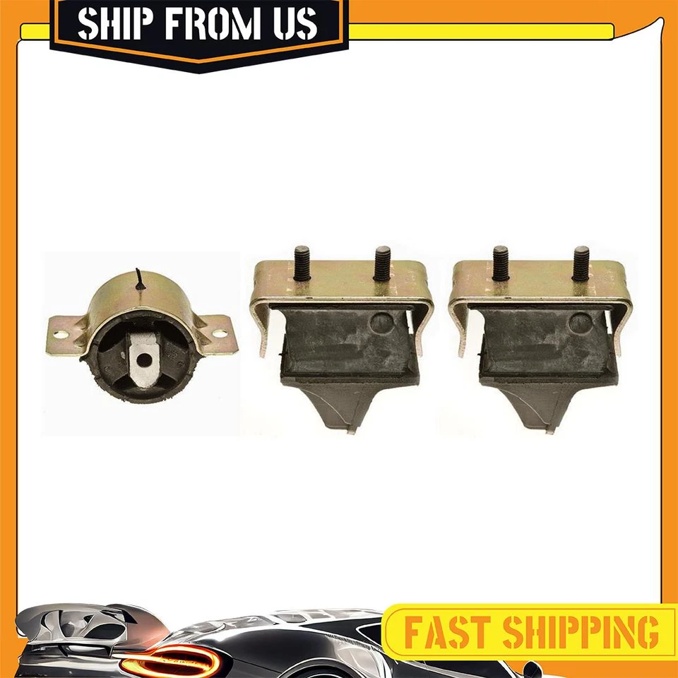 Комплект из 3 креплений трансмиссии двигателя для Dodge Sprinter 3500 2,7 л - Изображение 1 из 4