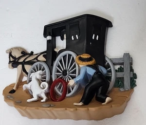Vintage Burwood Products Wall Hangings Amish Country 3340- 2 1995 - Picture 1 of 9