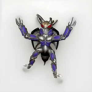 1995 Mighty Morphin Power Rangers Deluxe Evil Space Aliens Hornitor  8" Figure - Picture 1 of 15