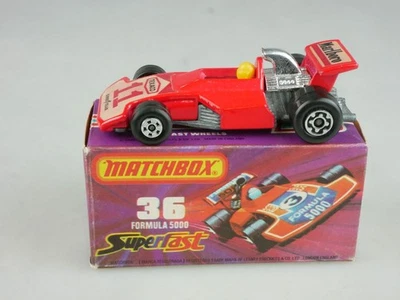 36-C Formula 5000 - 52241 Matchbox Superfast Lesney - Immagine 1 di 4