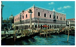 Vintage Postcard Ducal Palace Venice Italy Palazzo Ducale Architecture - Picture 1 of 2
