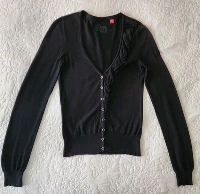 EDC ESPRIT Ladies' S Cardigan Sweater Black - Image 1 of 4