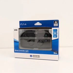 Controlador HORI con cable negro claro para PS4 mini gamepad PlayStation 4 en caja - Imagen 1 de 6