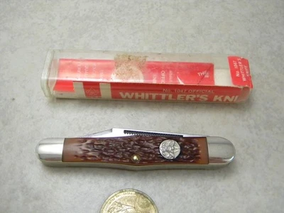 Camillus - NY - EE. UU. - 1047 - Cuchillo Whittler - Caja Foto 1 de 4