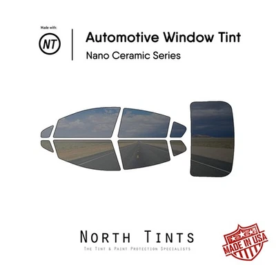 Película de vidrio de tinte de ventana precortada nano cerámica para Chevrolet Cruze 2016-2019 sedán Foto 1 de 4