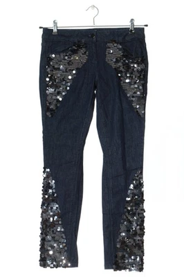 ASOS Vaquero elásticos Mujeres Vaquero Talla EU 40 azul-color plata look casual - Imagen 1 de 4