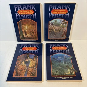 Frank Peretti's Cooper Kids Adventure Series Lot Books 1–4 Vintage Paperback - Bild 1 von 9