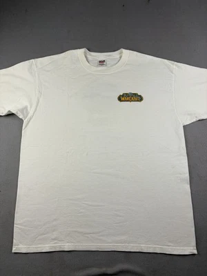 Camiseta De Colección World Of Warcraft Talla XL Blanca Blizzcon Videojuego Promo 2005 Foto 1 de 4