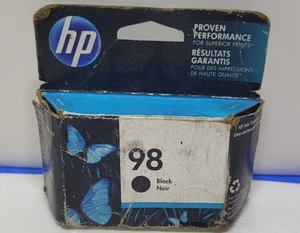 HP 98 Inkjet Print Cartridge - Black- Exp September 2018 - Picture 1 of 4