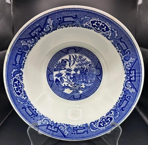 10" Vegetable Dish/Bowl Blue Willow Ware By Royal China Made In USA Vintage - Picture 1 of 5