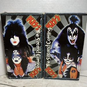 KlSS The Second Coming VHS Lot Set 1998 Gene Simmons Rock Metal Concert Untested - Picture 1 of 7