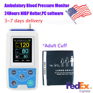 CONTEC ABPM50 Ambulatory Blood Pressure Monitor 24 hours recorder NIBP+Software