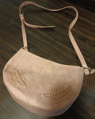 Elle Jae,Gypset, Tan Marquesa, Adjustable Cross body Handbag ,Two Leaves  - Image 1 of 4